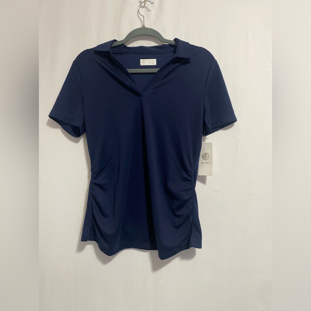 Hogan Deep Blue Short Sleeve Women's Top
